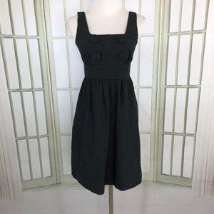 Banana Republic A-Line Dress Sleeveless Polka Dots